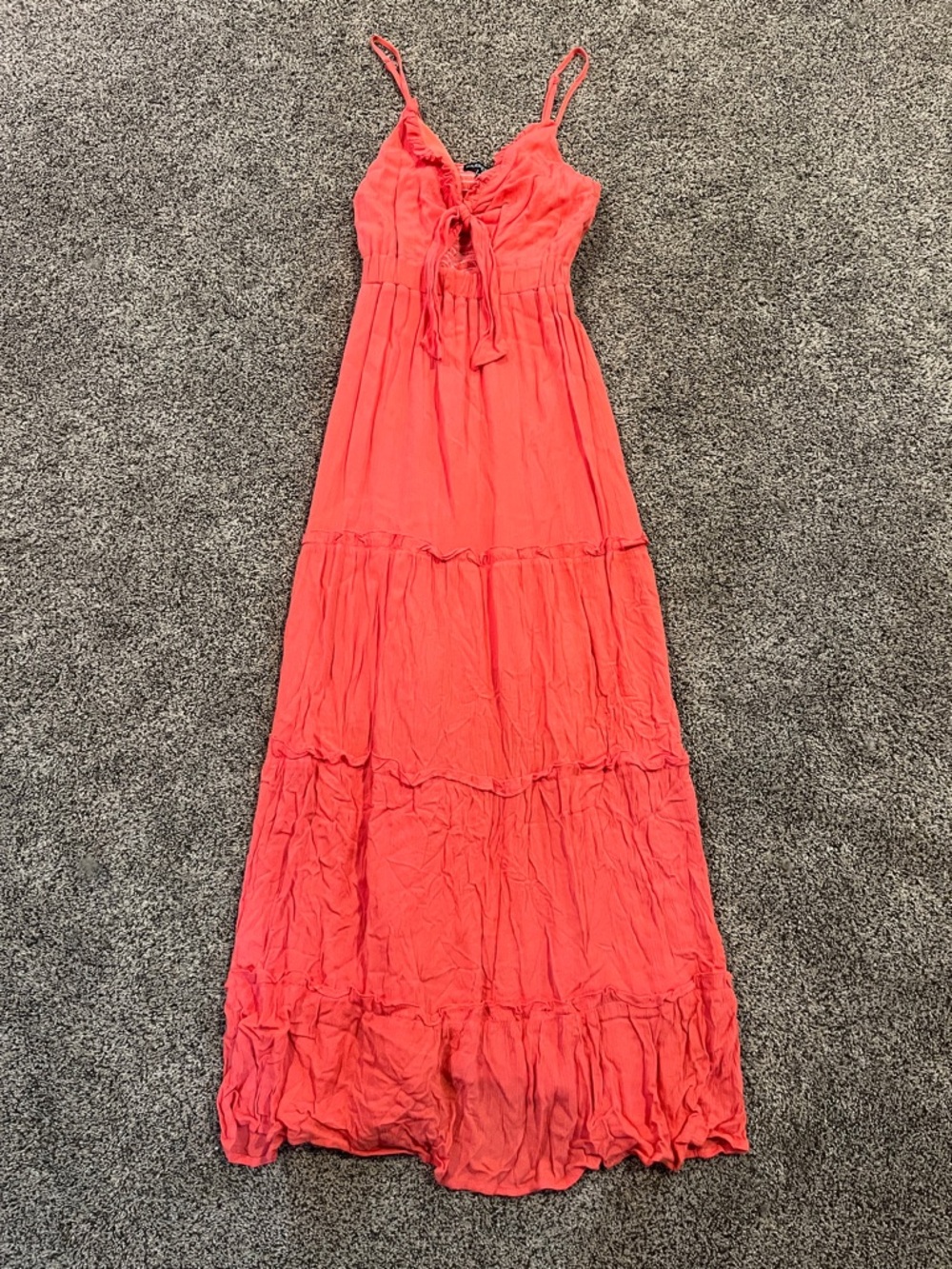 NWT Coral maxi dress
